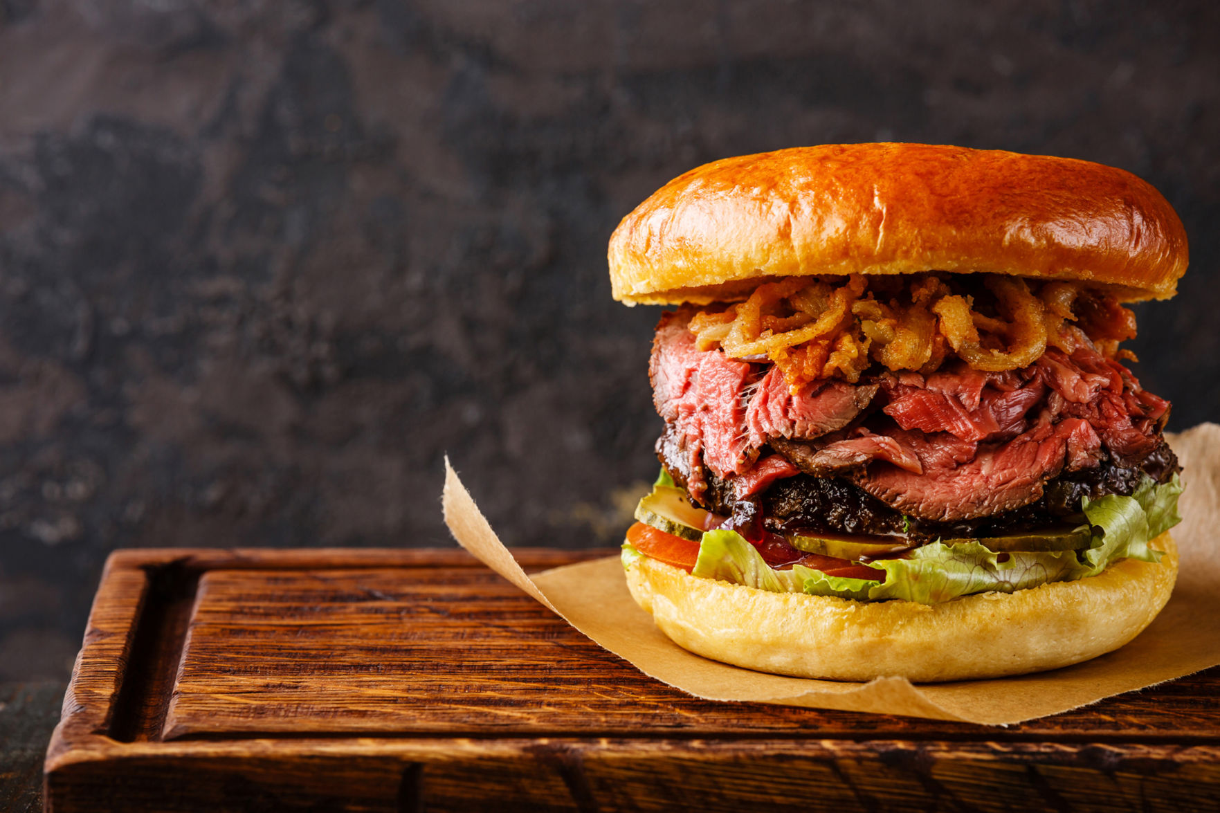 Pastrami burger